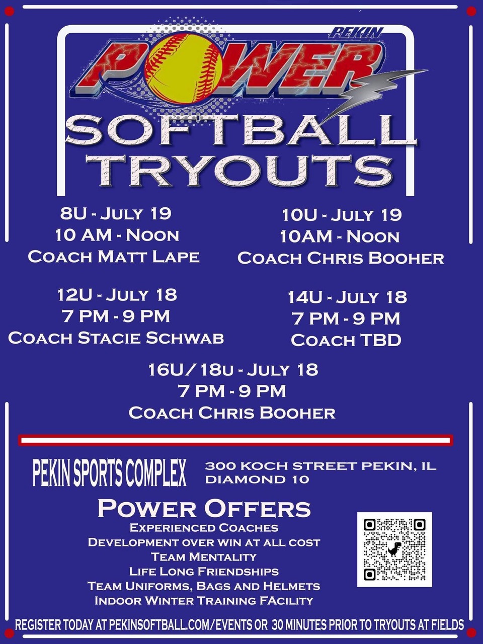 Softball Tryouts